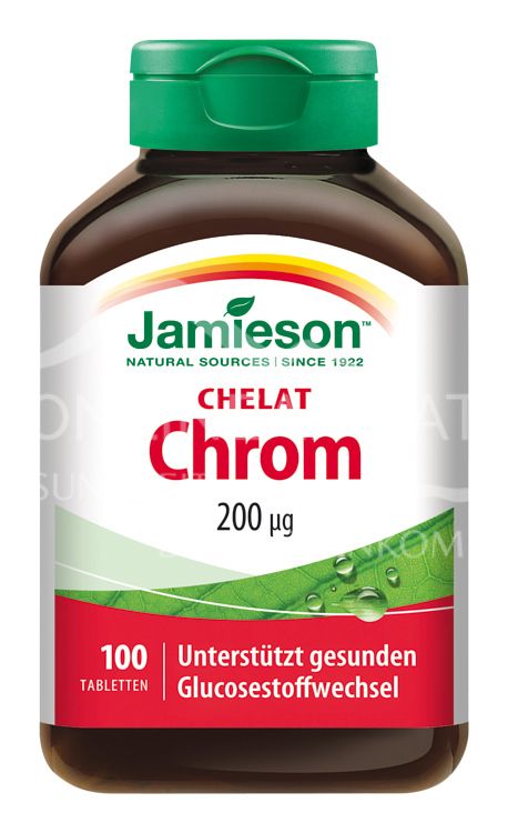 Jamieson Chrom 200 μg Chelat Tabletten