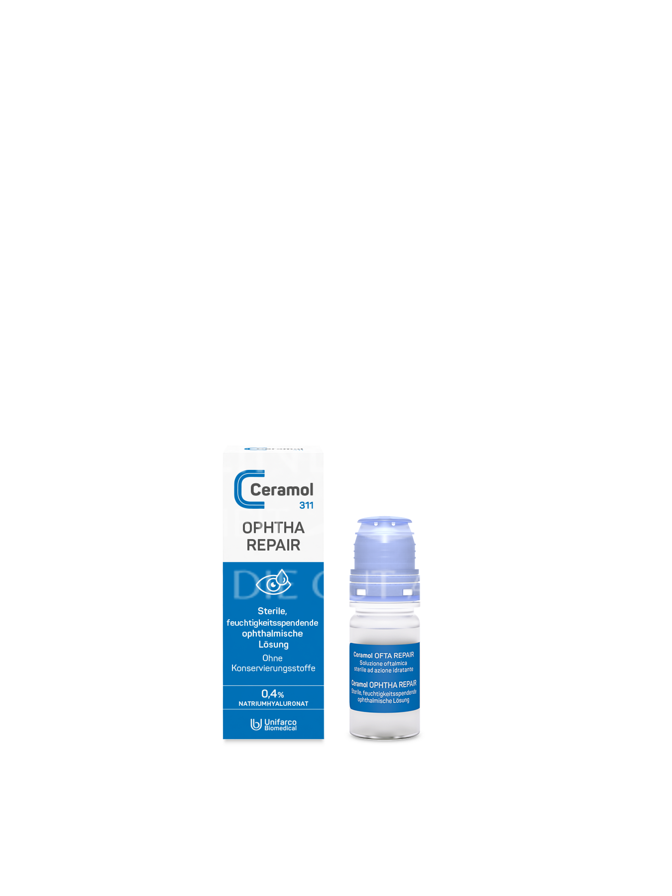 SABE belle Ceramol 311 Ophtha Repair Augentropfen Multidose