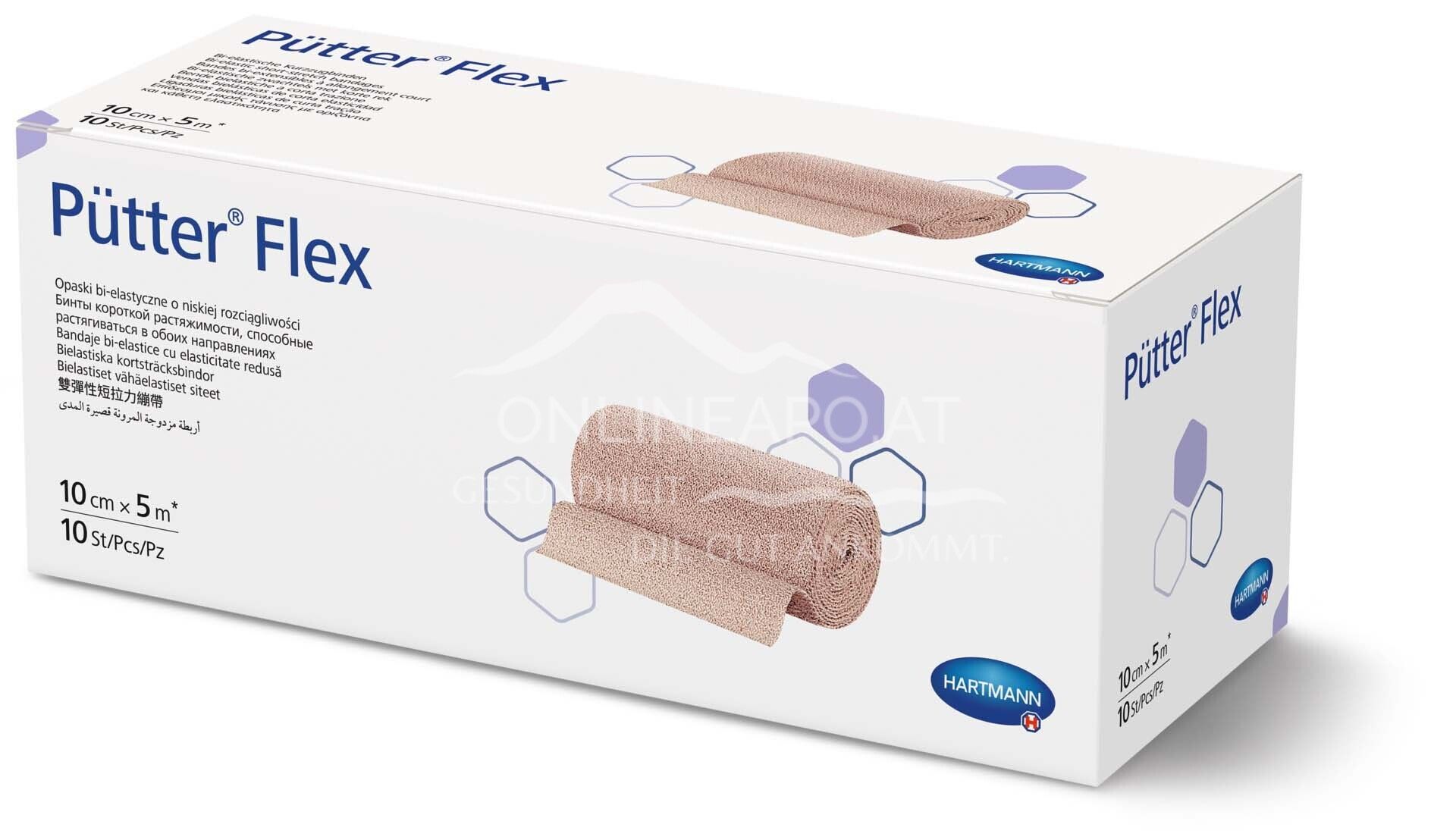 Pütter® Flex bi-elastic short-stretch bandage 10 cm x 5 m