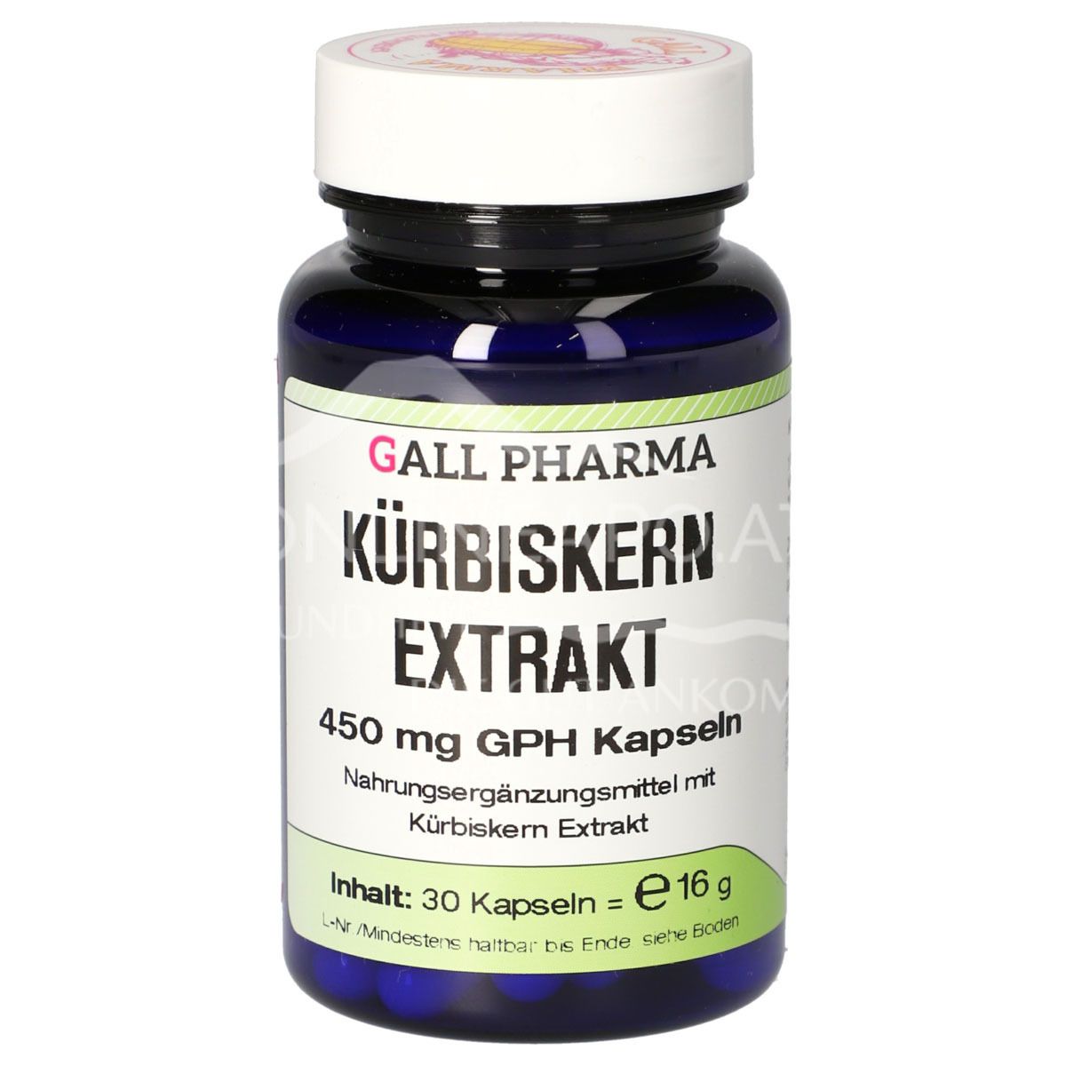 Gall Pharma pumpkin seed extract 450 mg capsules