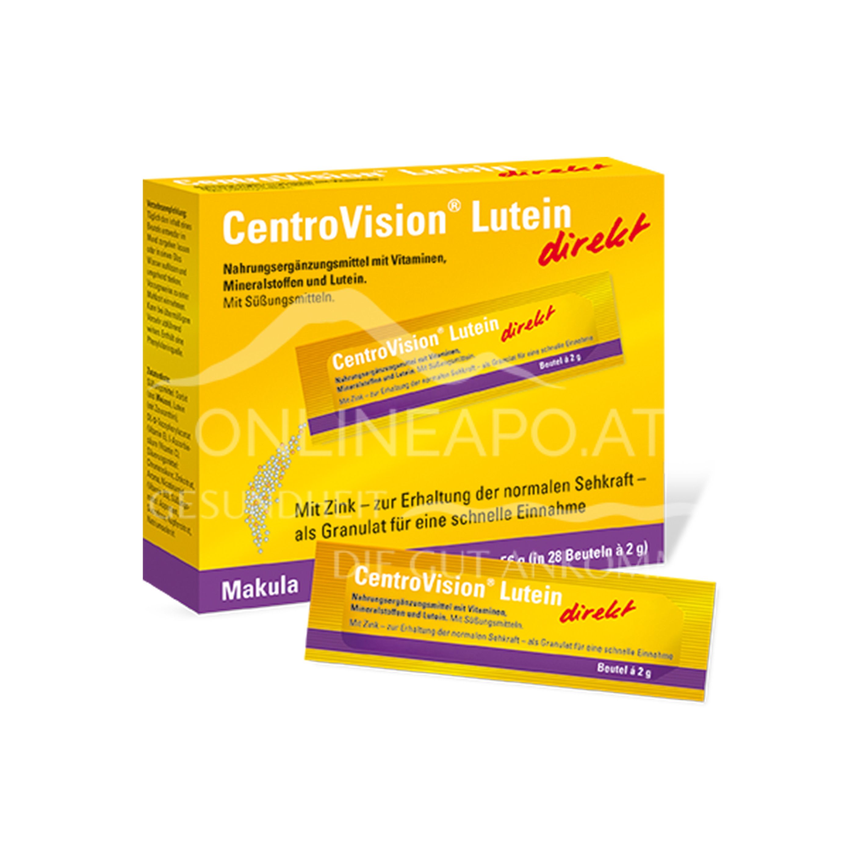 CentroVision® Lutein direkt Beutel 2 g