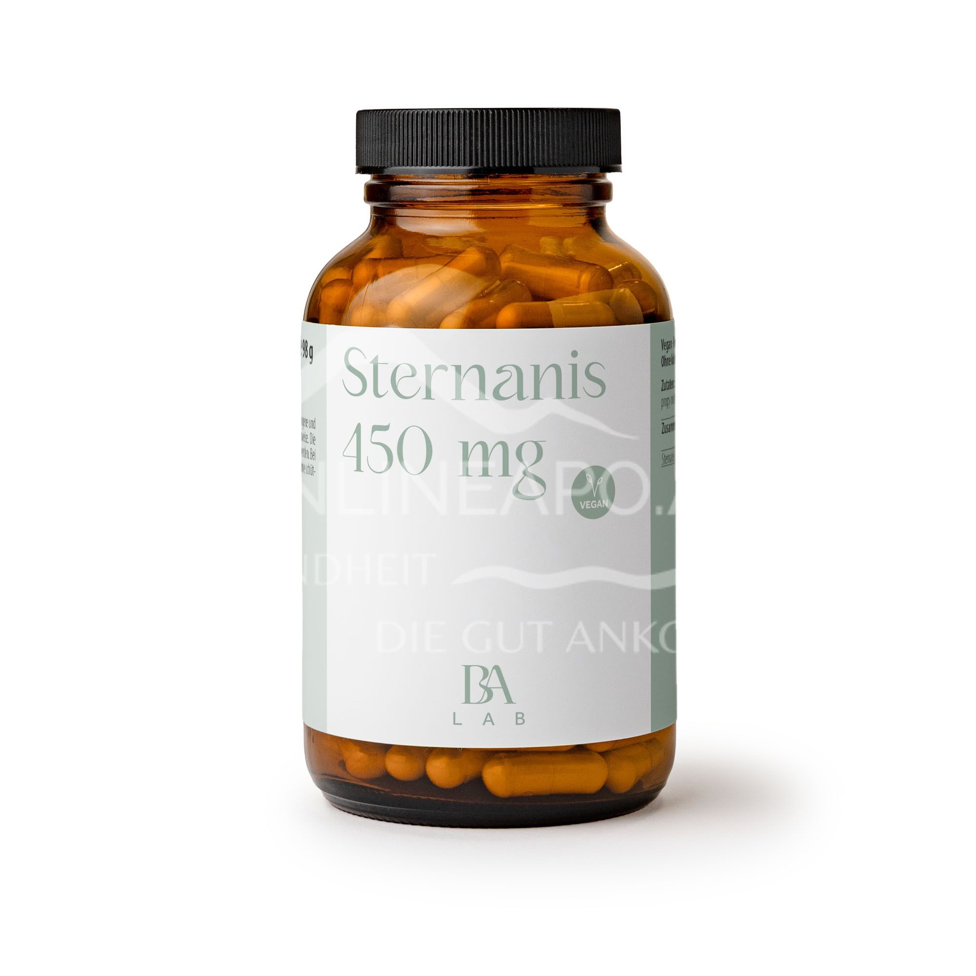 Bioflora LAB Sternanis 450 mg Kapseln