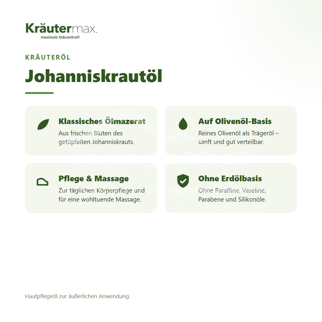 Kräutermax Johanniskrautöl