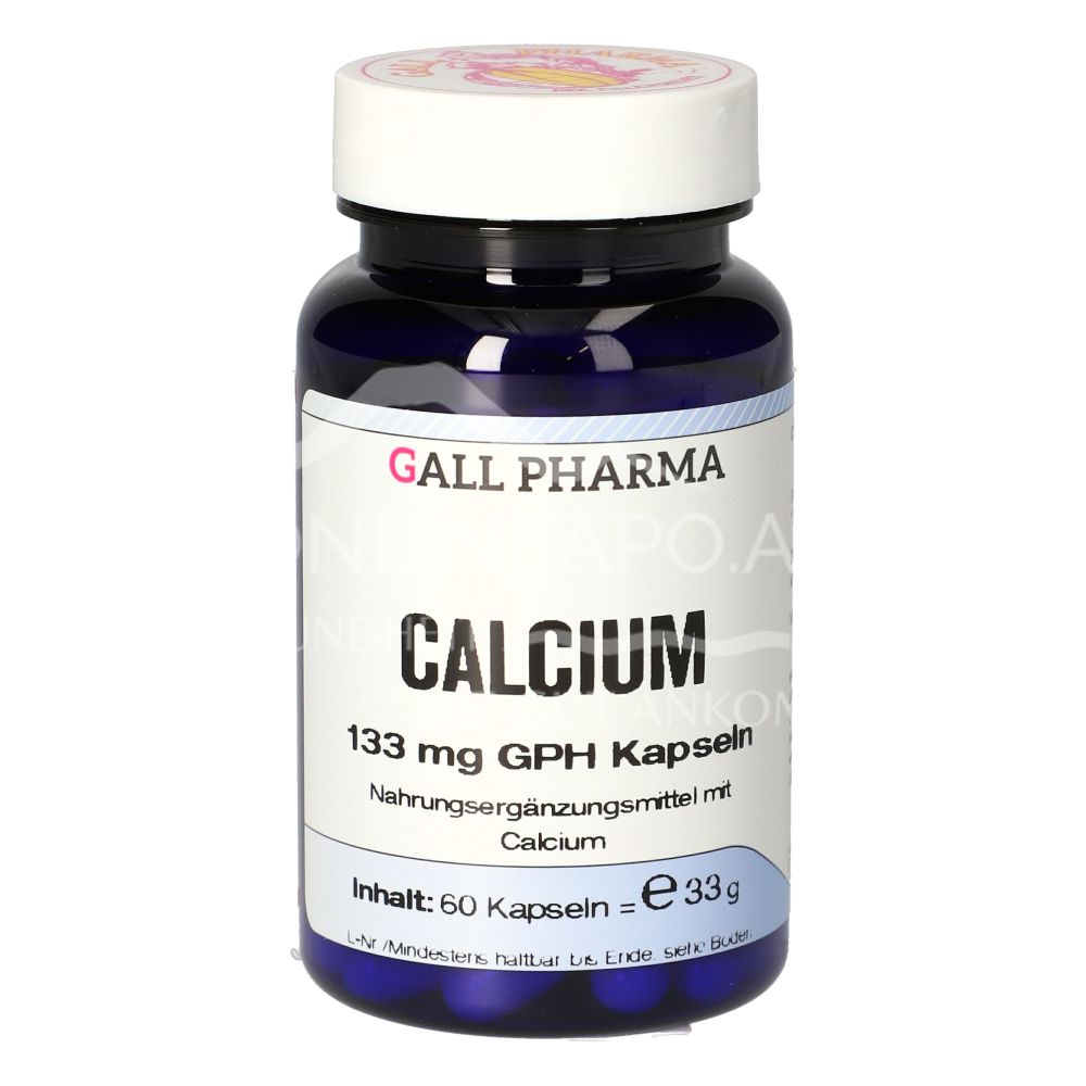 Gall Pharma Calcium 133 mg capsules