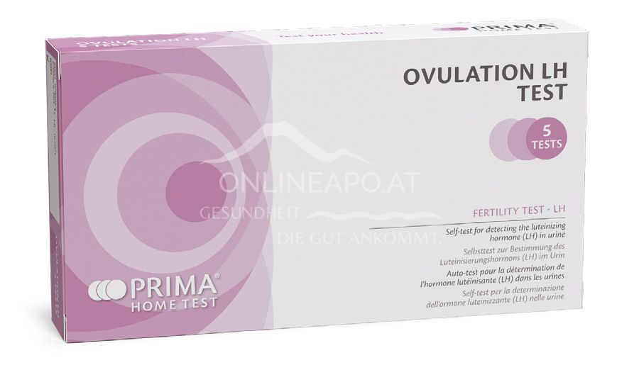 PRIMA® Ovulation LH Home Test