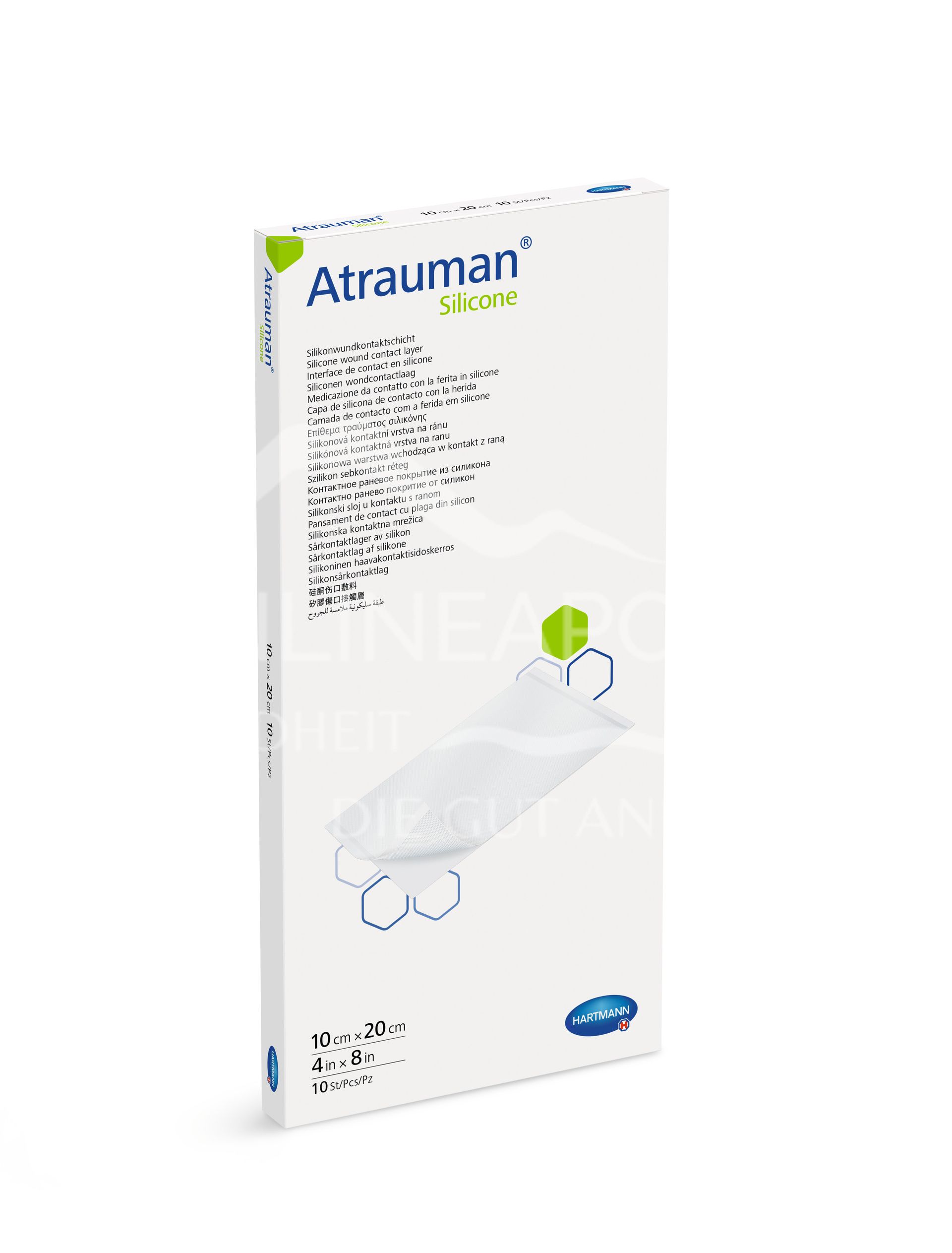 Atrauman® Silicone Silikonwundkontaktschicht, steril 10 x 20 cm