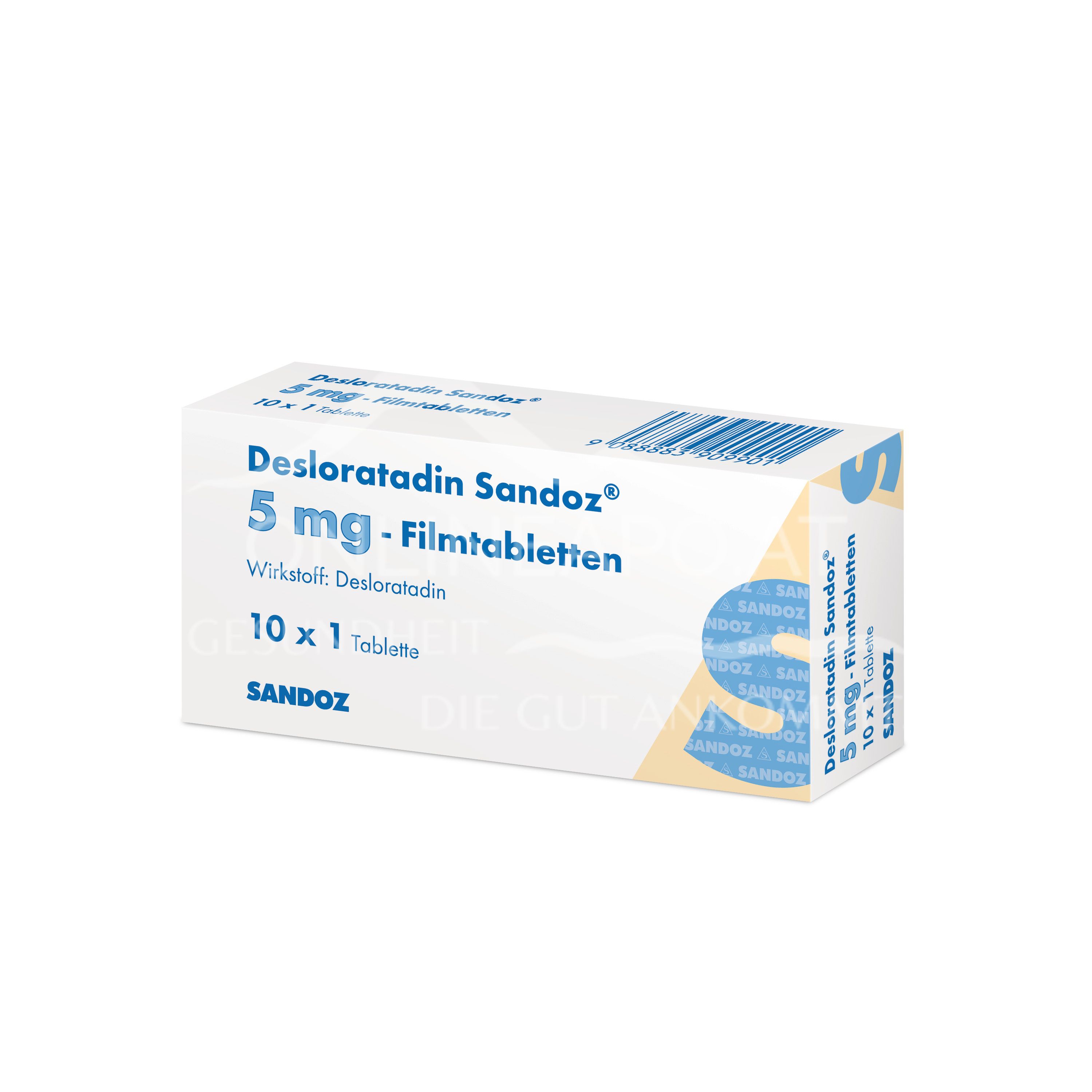 Desloratadin Sandoz® 5 mg Filmtabletten