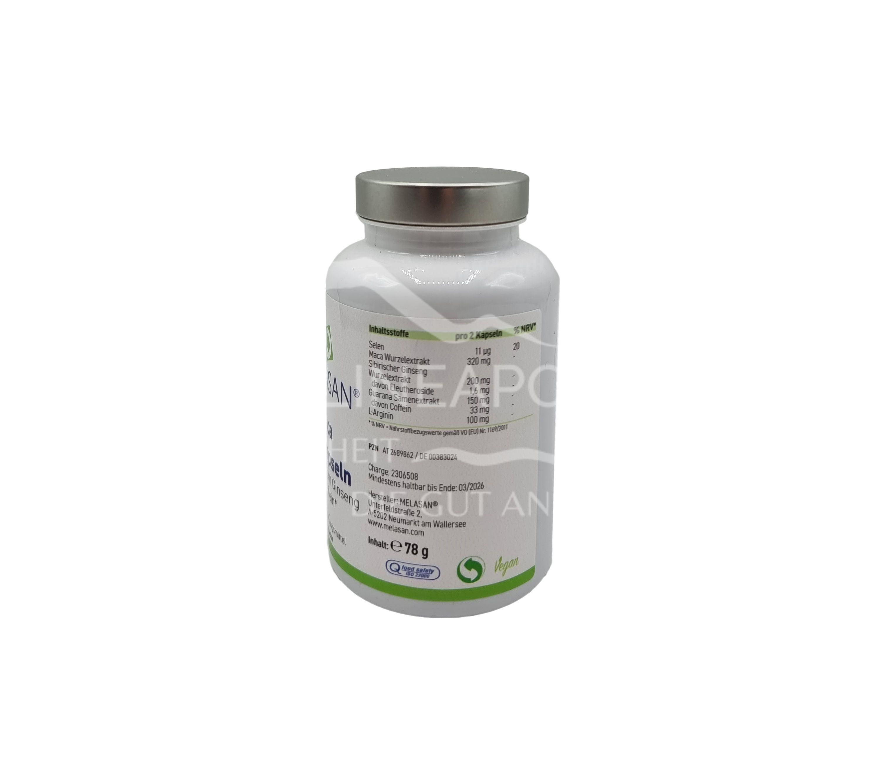 Melasan Maca Vital Capsules