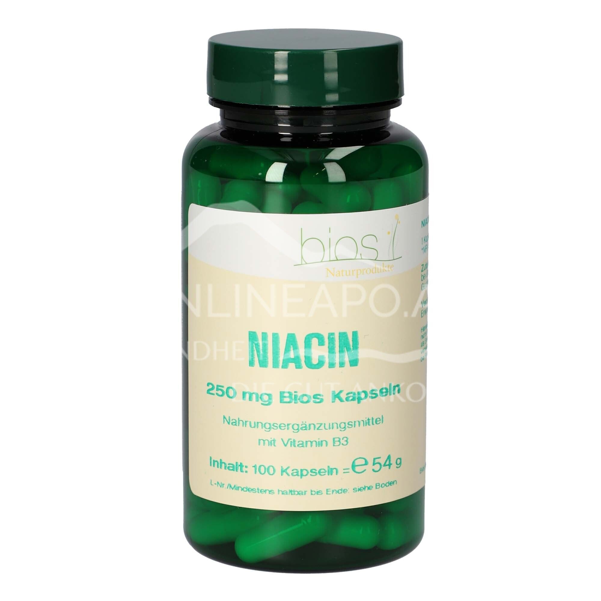 Bios Niacin 250 mg Kapseln