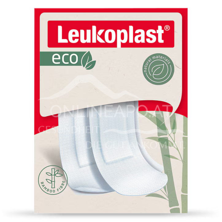Leukoplast® eco Strips plaster strips - 2 sizes