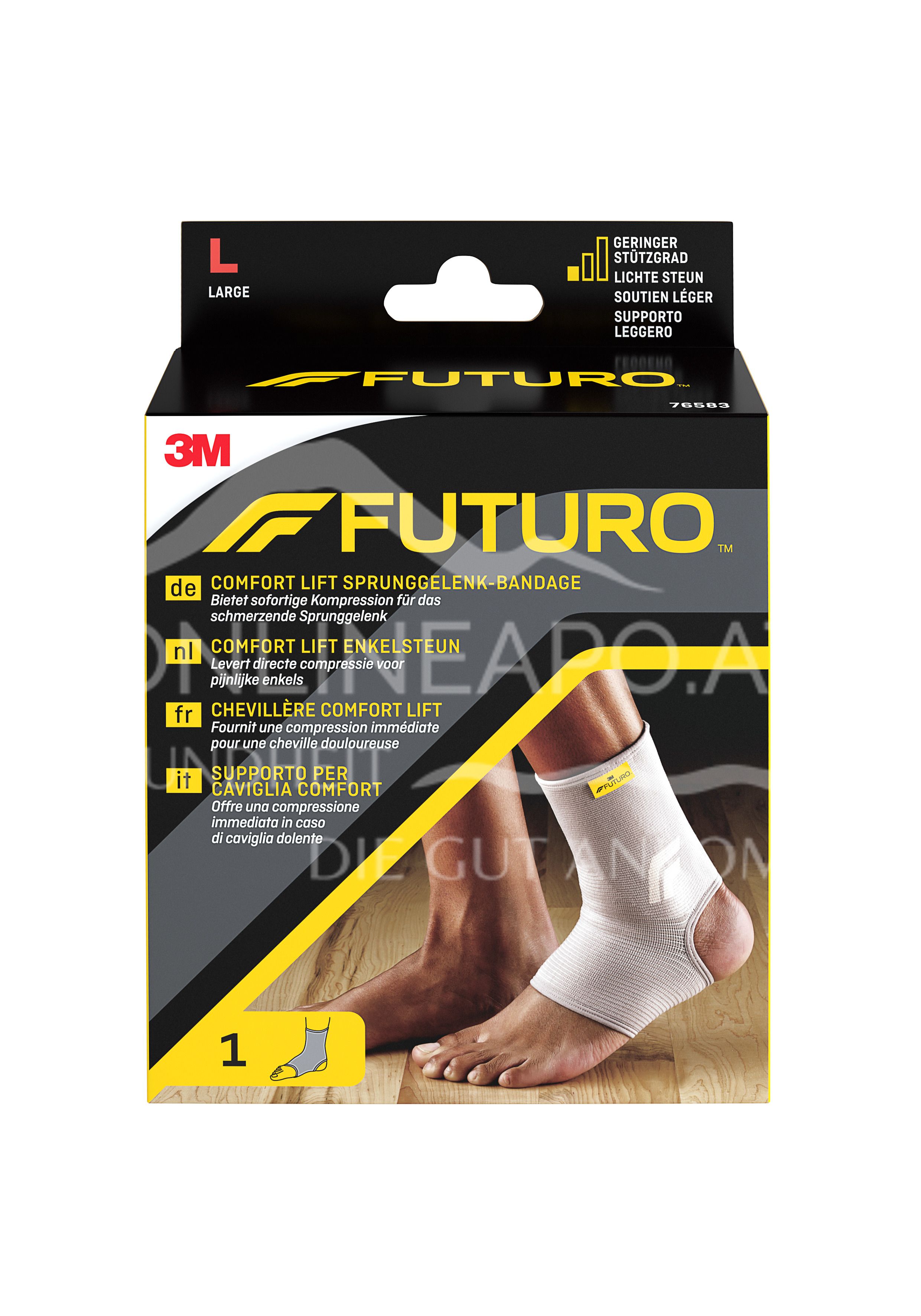 Futuro Comfort Lift Sprunggelenk-Bandage, Größe L