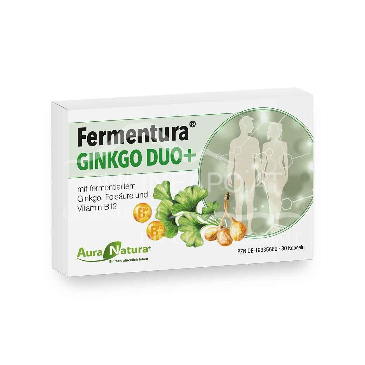 AuraNatura® Fermentura® Ginkgo Duo Capsules