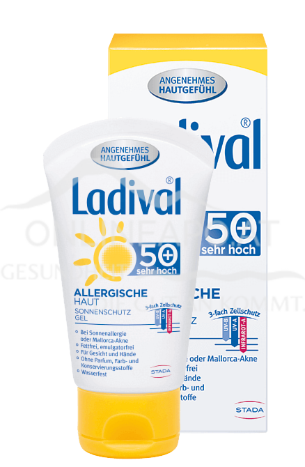 Ladival® Allergische Haut Sonnenschutz Gel Gesicht LSF 50+