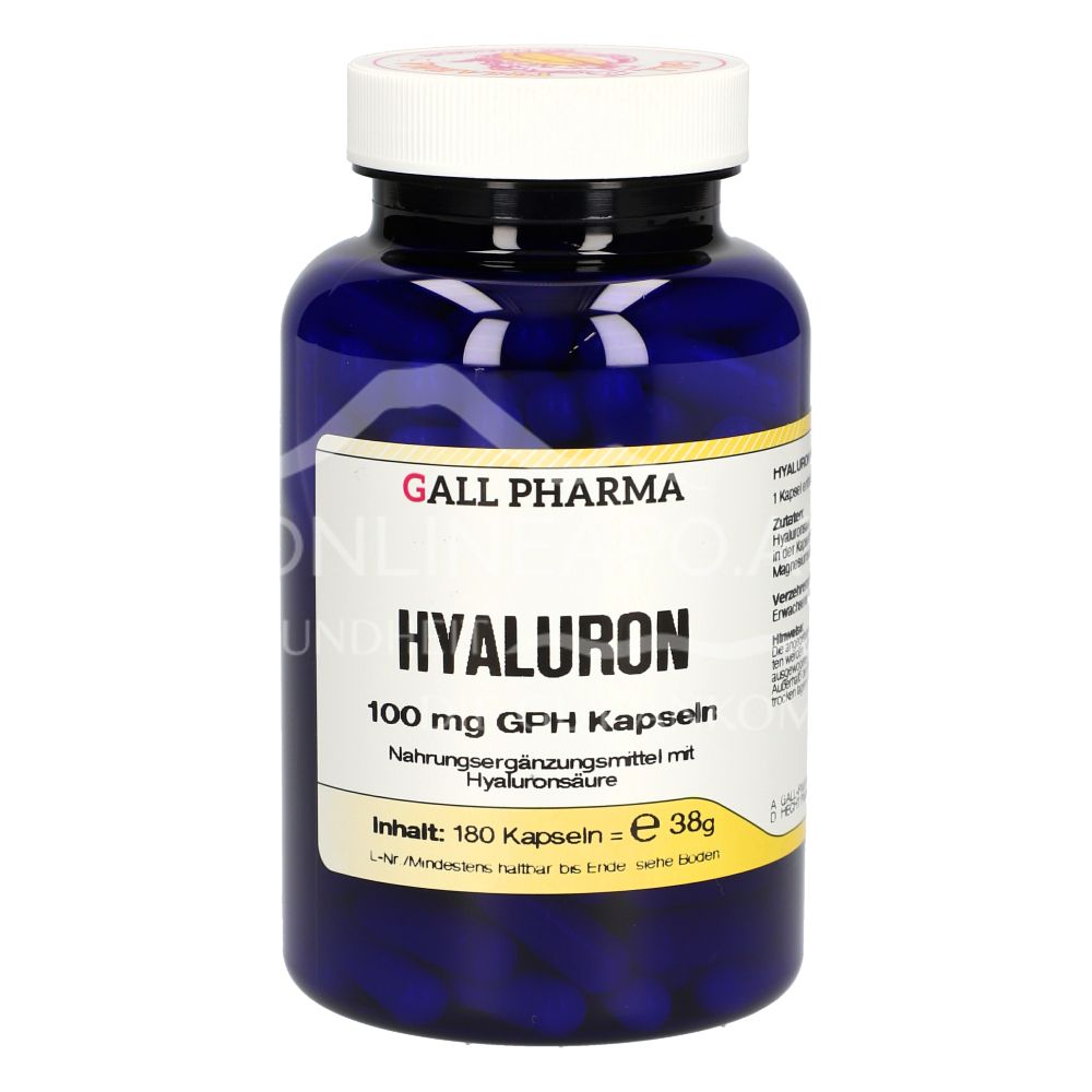 Gall Pharma Hyaluron 100 mg Kapseln | schnell günstig geliefert
