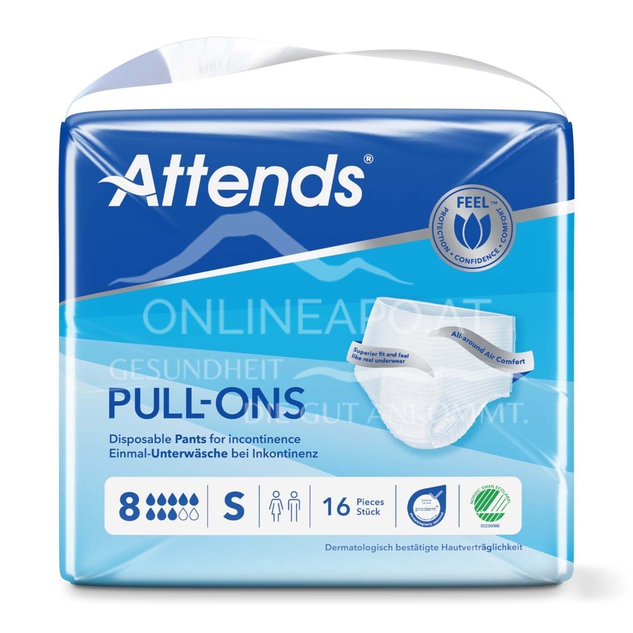 Attends Pull-Ons 8 S - Einmal-Unterwäsche bei Inkontinenz