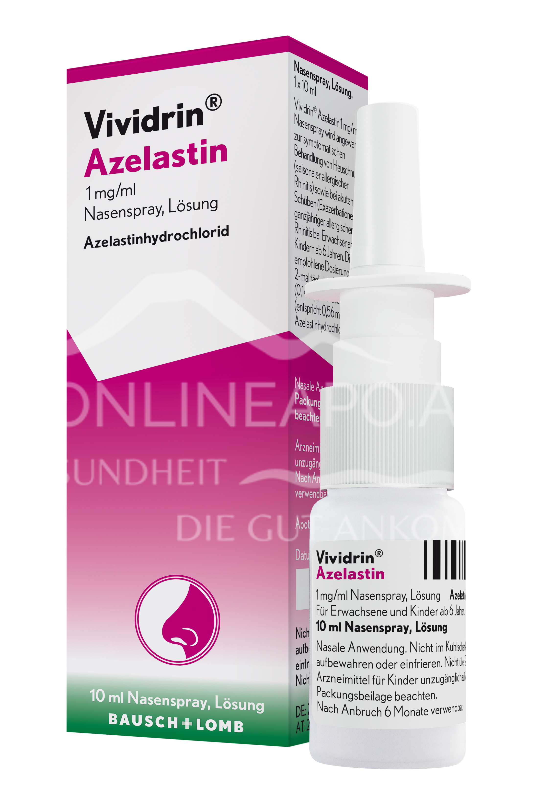 Vividrin Azelastin Nasenspray
