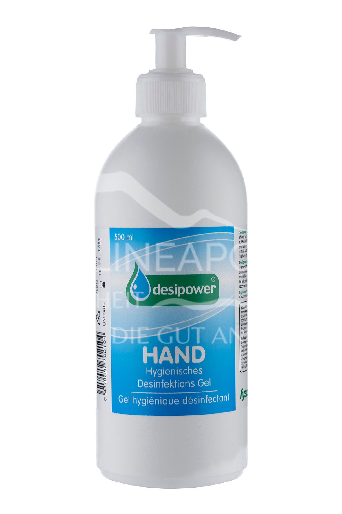Desipower® Hand Desinfektions-Gel Pumpspender