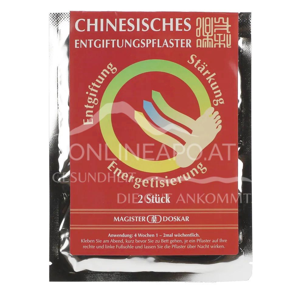 Doskar Chinesisches Entgiftungspflaster - Doppelpackung