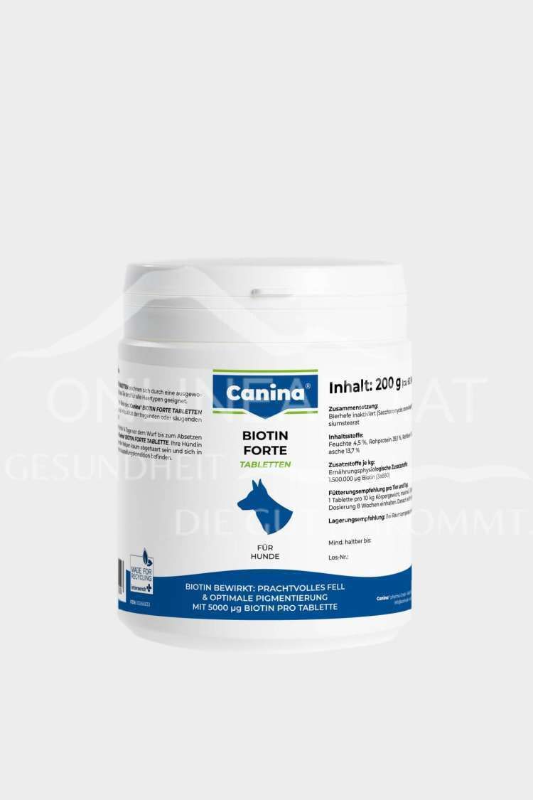 Canina® Biotin Forte Tabletten für Hunde