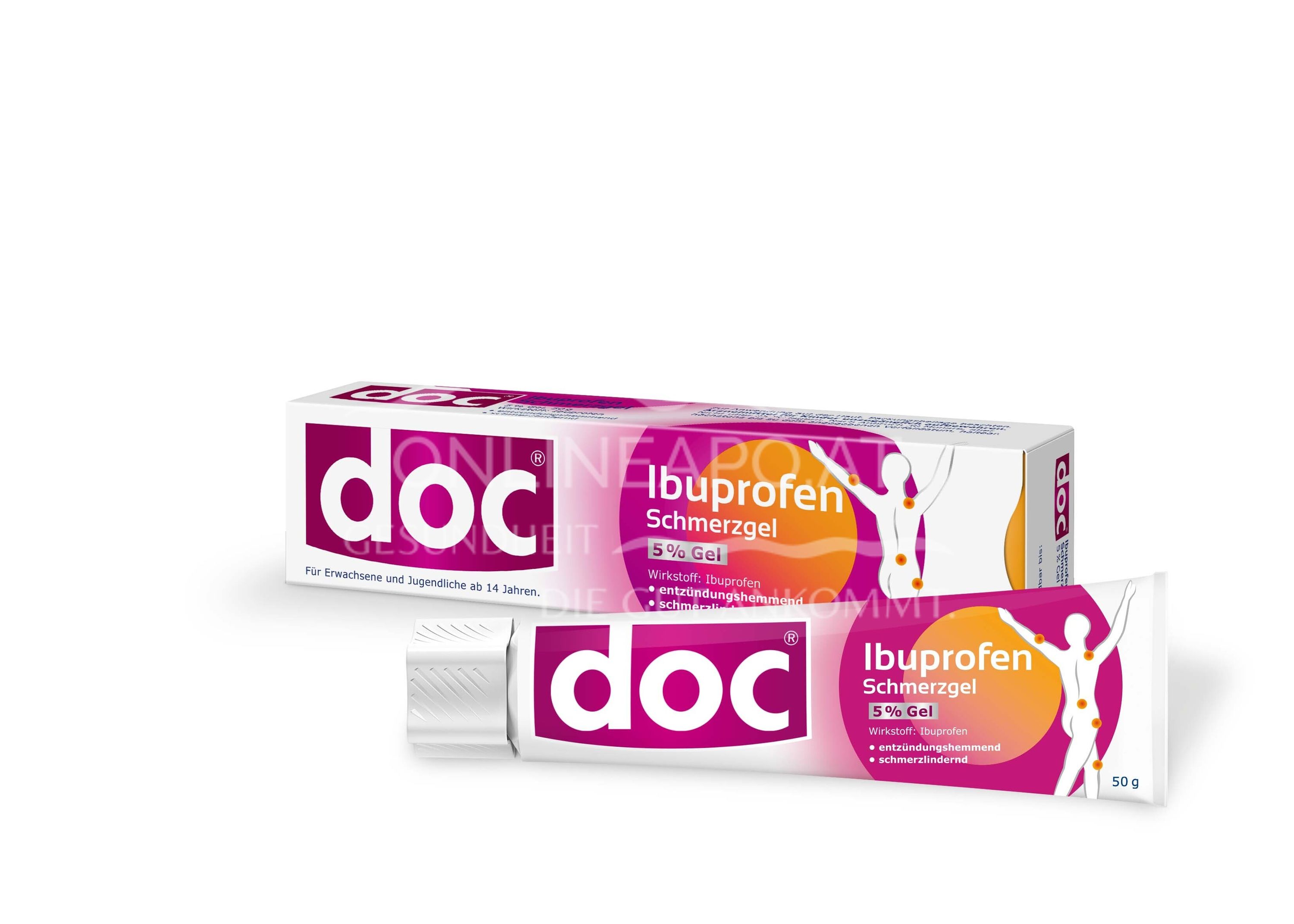 doc® Ibuprofen Schmerzgel 5%