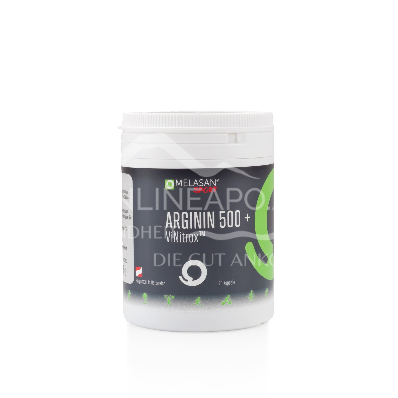 Melasan Sport Arginine 500+ Vinitrox™ capsules