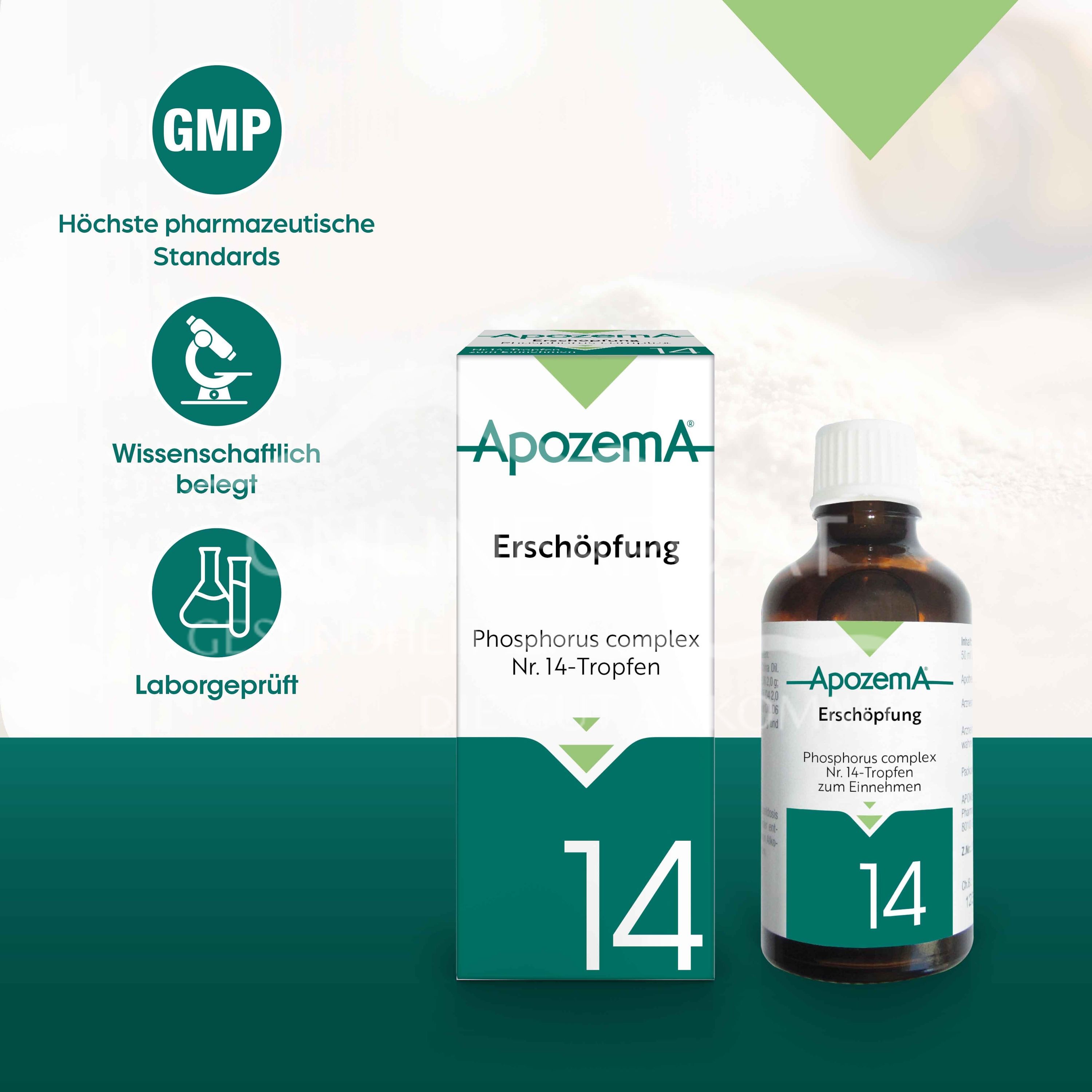 Apozema® Exhaustion Phosphorus complex No. 14 drops for oral use
