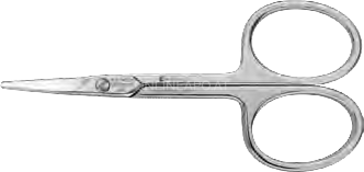 Kozbach Pharma 48R Baby-Nagelschere Spitze abgerundet, rostfrei