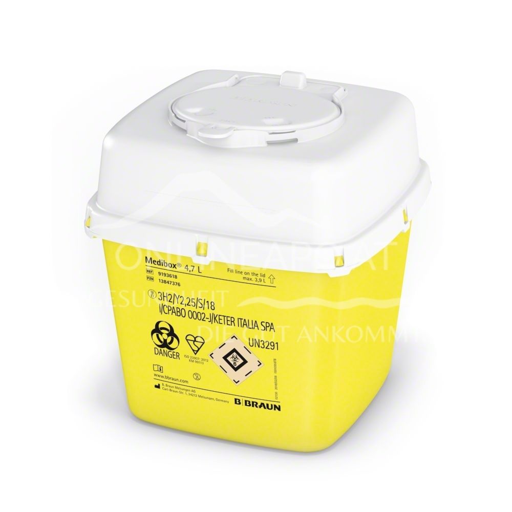 Medibox® disposal container 4.7 L