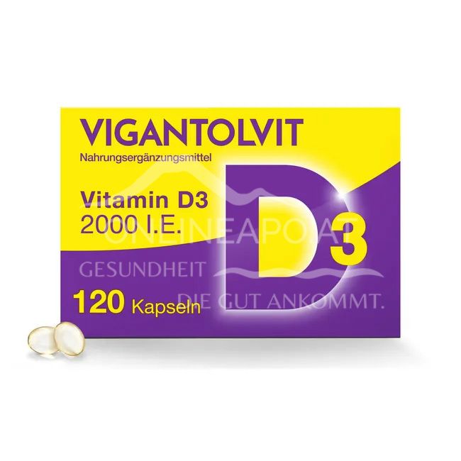 VIGANTOLVIT® Vitamin D3 2000 I.E. Weichkapseln