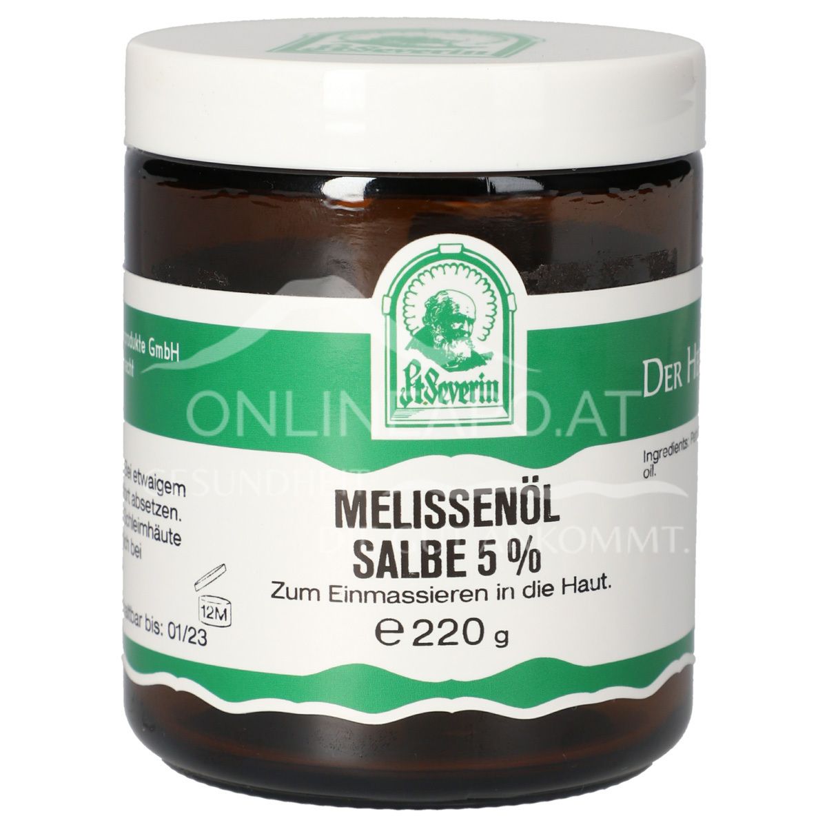 Father Severin’s Melisse Oil Ointment 5%