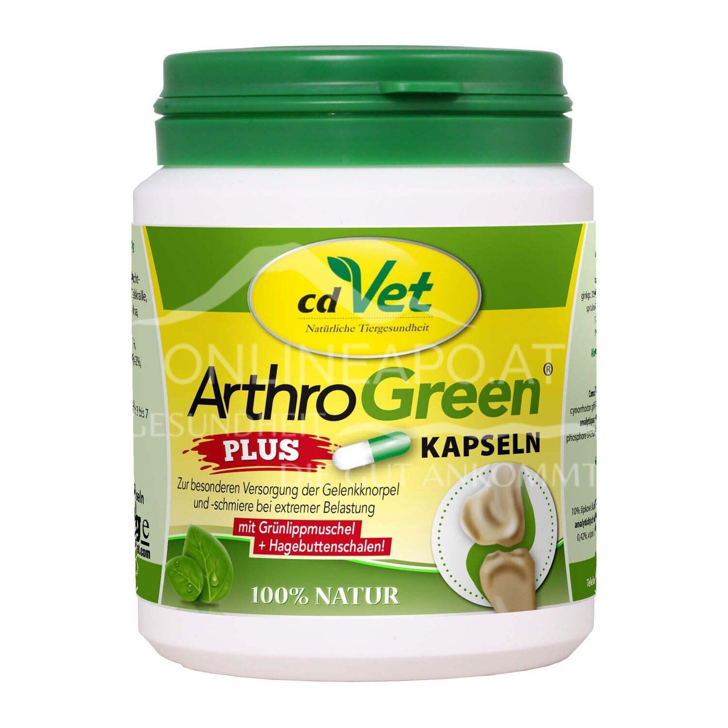 cdVet ArthroGreen plus Kapseln für Hunde und Katzen