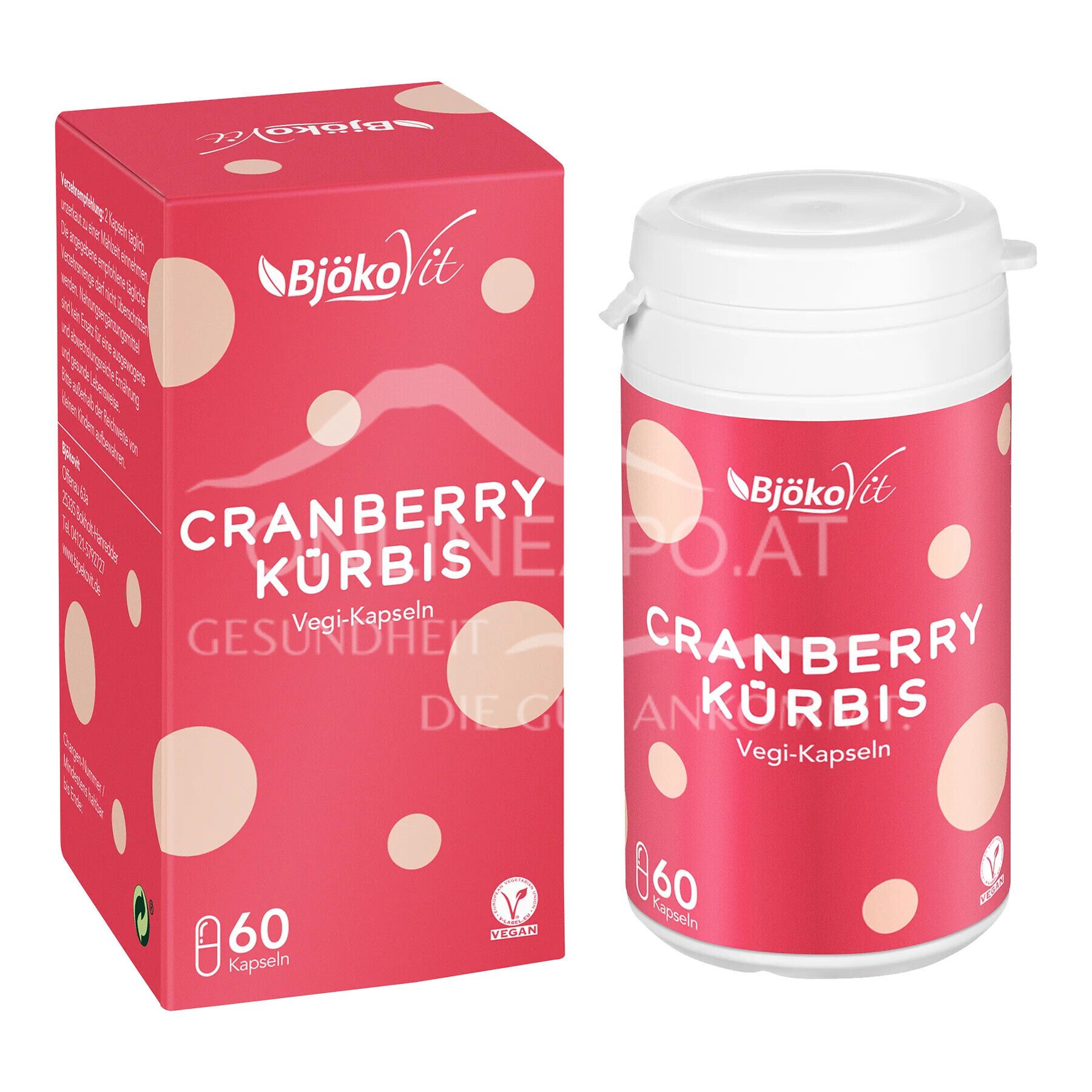 BjökoVit Cranberry-Kürbis Kapseln