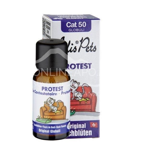 Edis Pets® Cat Bio - Protest Bachblüten Globuli für Katzen