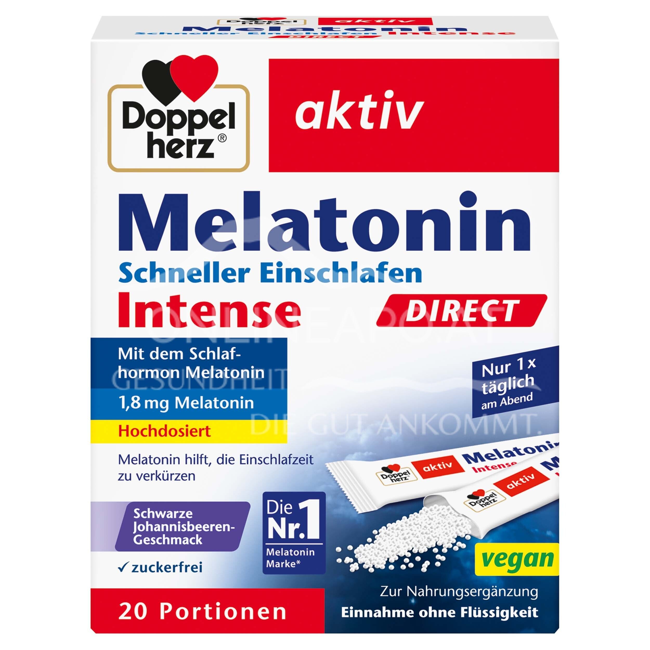 Double Heart Active Melatonin Intense DIRECT Sticks