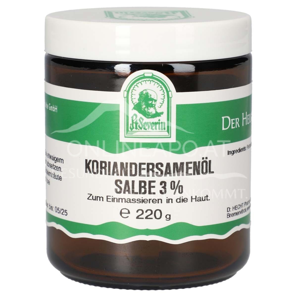 Father Severin coriander seed oil 3% ointment