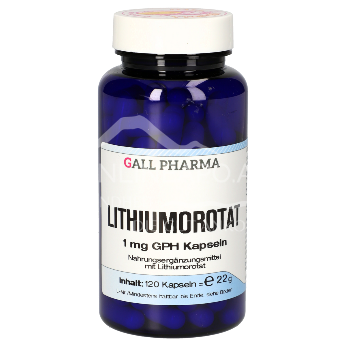 Gall Pharma Lithiumorotat 1 mg Kapseln