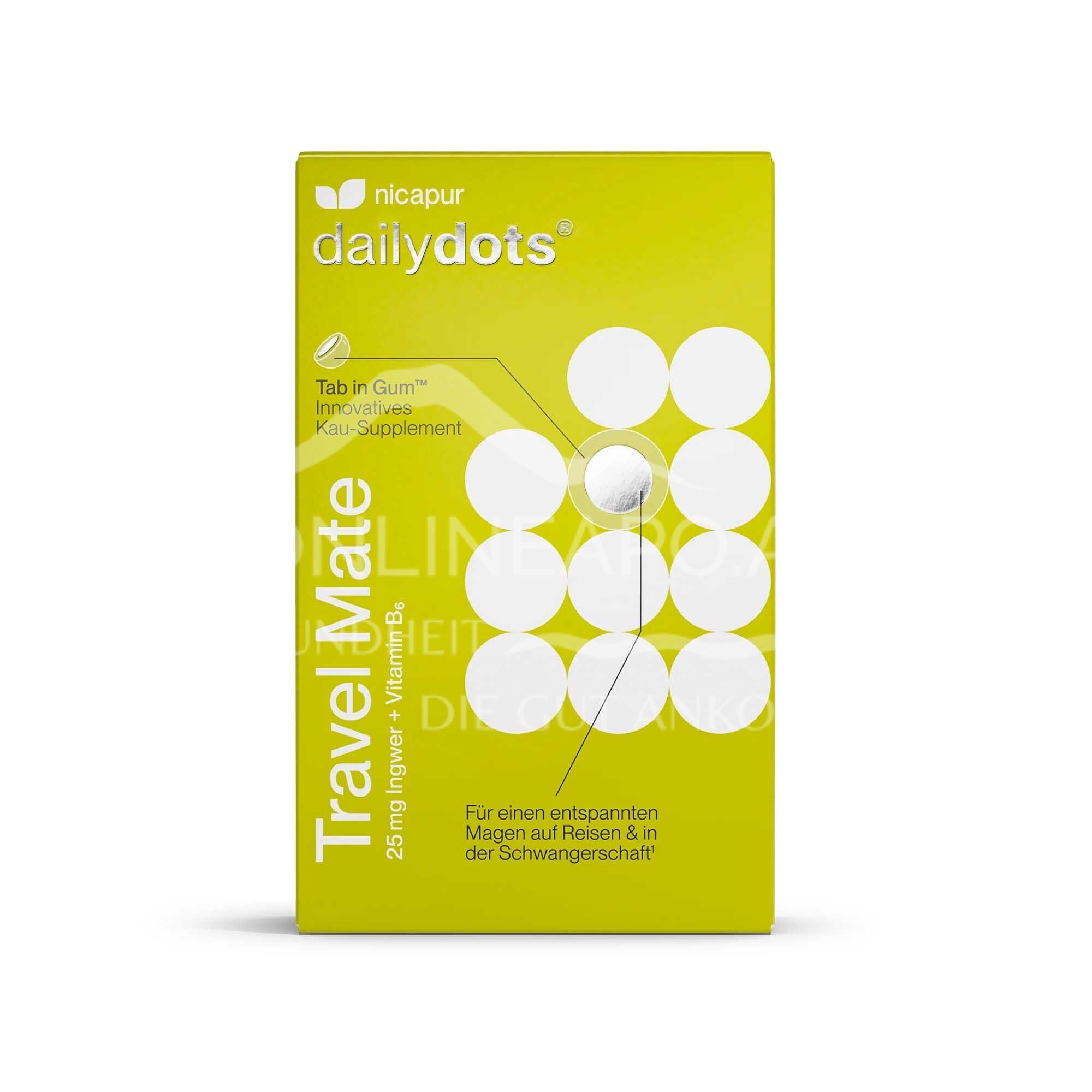 NICApur dailydots® Travel Mate Kau-Supplement