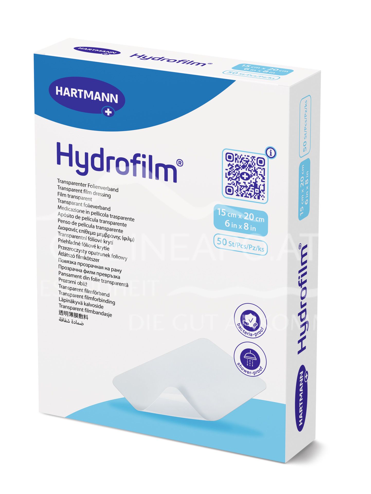 Hydrofilm® transparent bandage 15 x 20 cm