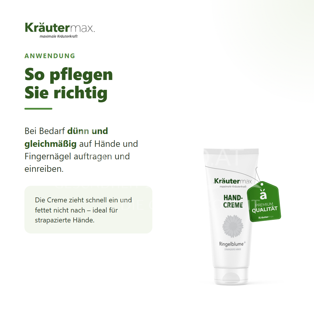 Kräutermax Ringelblumen Handcreme