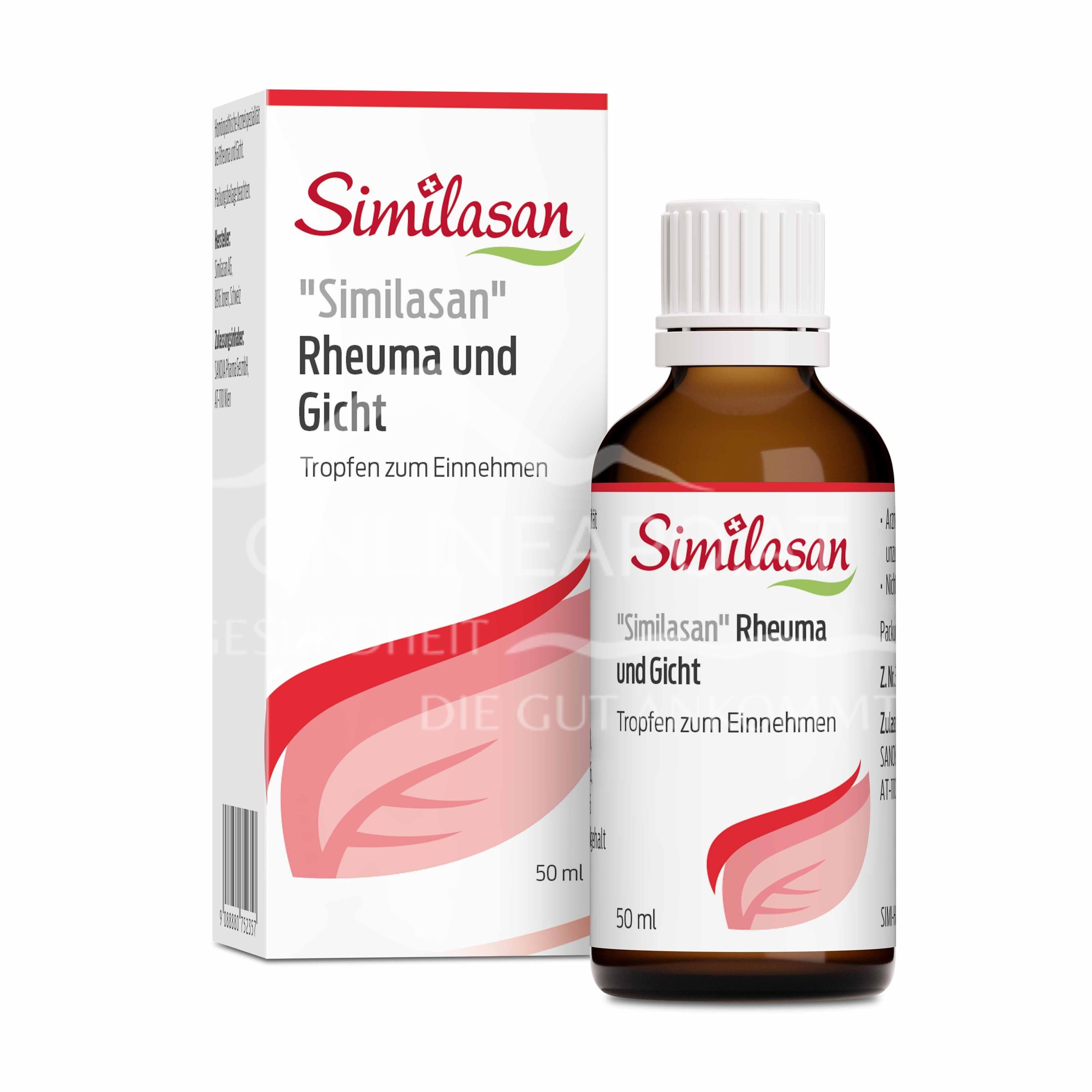 Similasan Tropfen gegen Rheuma und Gicht