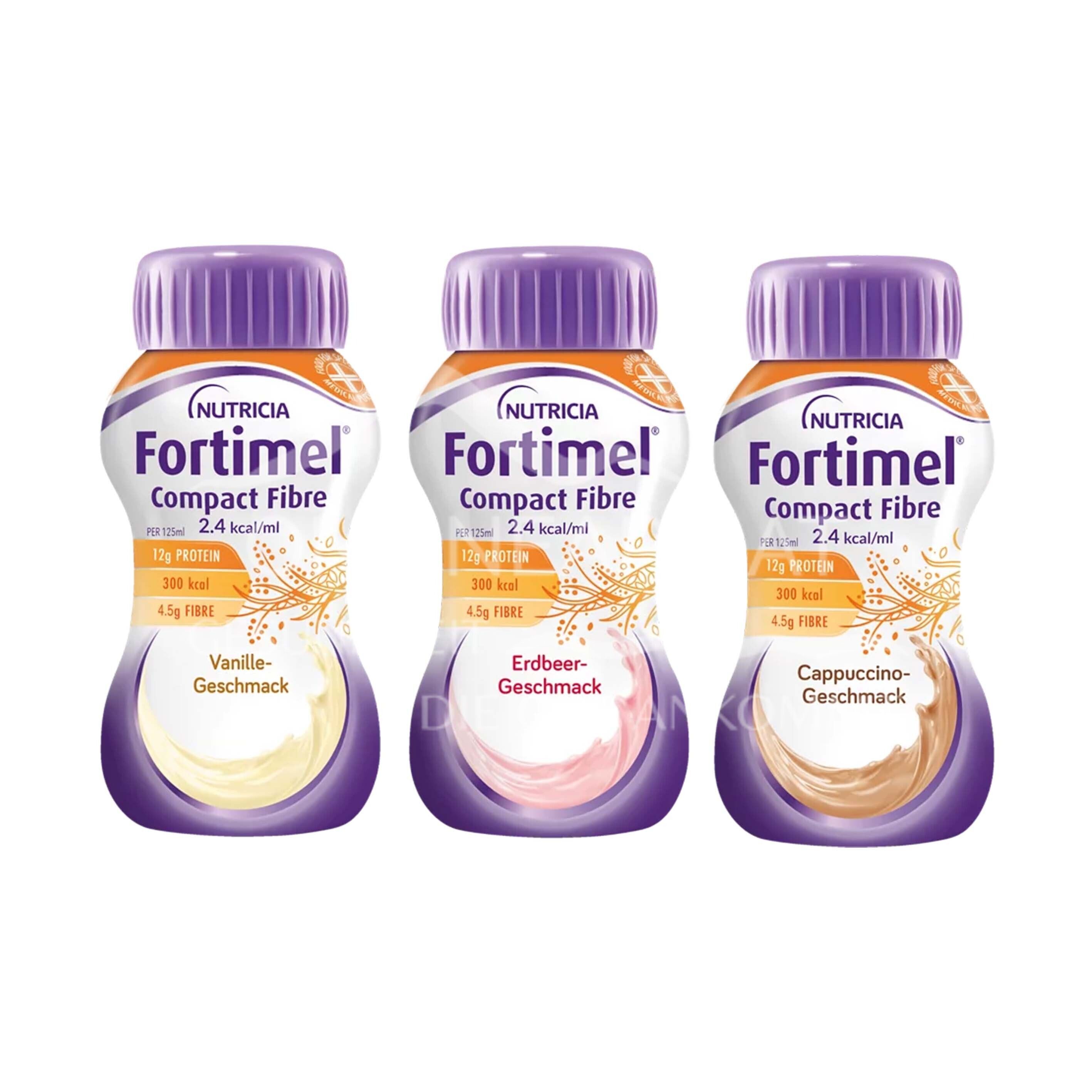 Nutricia Fortimel Compact Fibre 2.4 kcal Sortiert Trinknahrung 125 ml