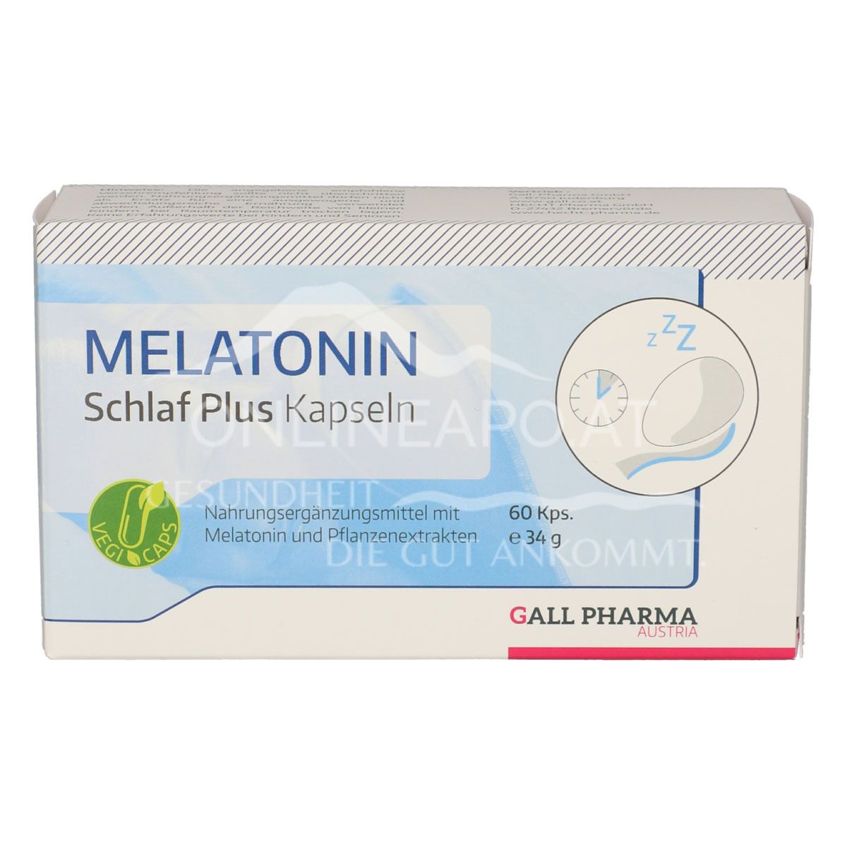 Gall Pharma Melatonin Sleep Plus Capsules