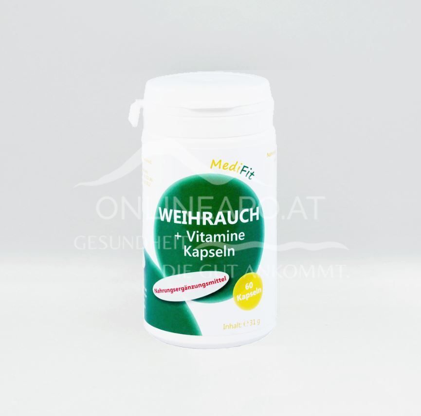 MediFit Frankincense + Vitamins Capsules