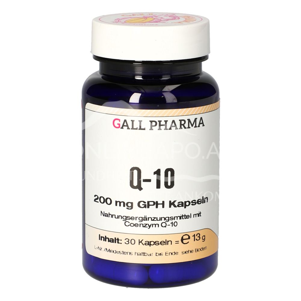 Gall Pharma Q-10 200 mg capsules