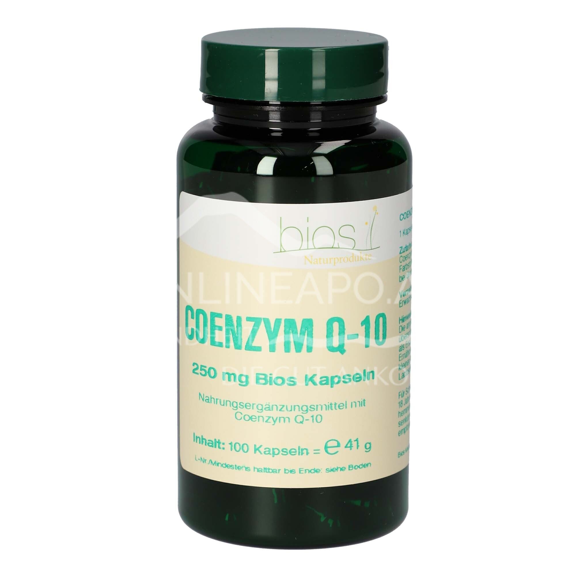 Bios Coenzyme Q-10 250 mg capsules