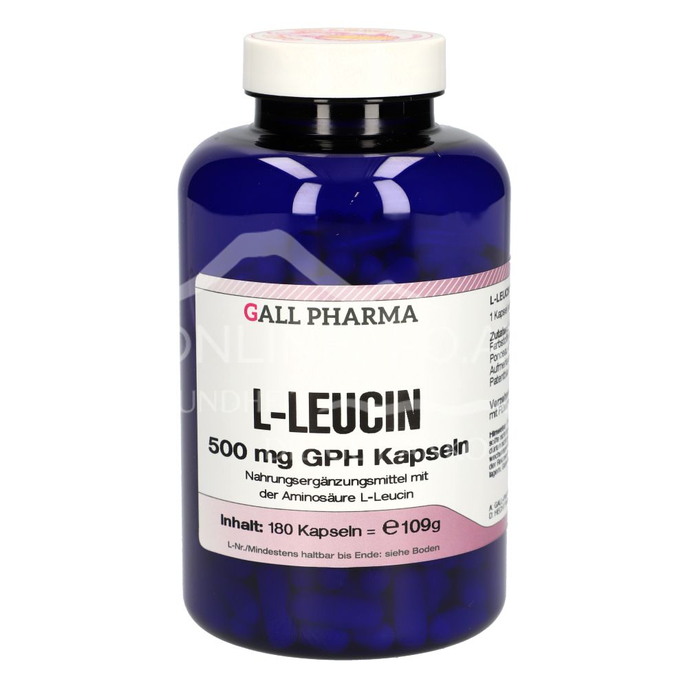 Gall Pharma L-Leucin 500 mg Kapseln
