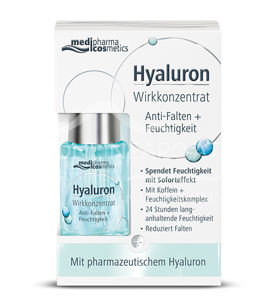 medipharma cosmetics Hyaluron Active Concentrate Anti-Wrinkle + Moisturising Serum