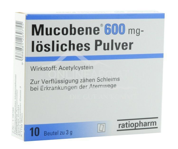 Mucobene® 600 mg lösliches Pulver