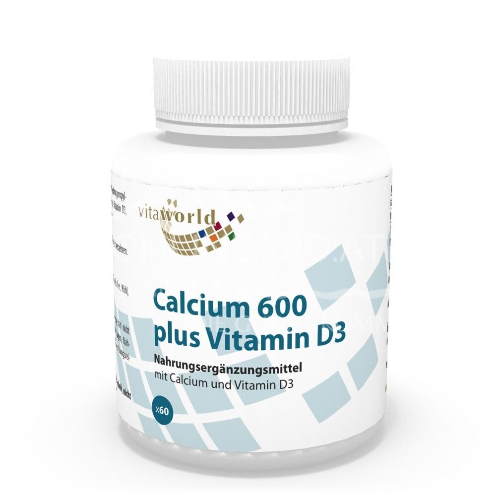 Vitaworld Calcium 600 mg plus Vitamin D3 Tabletten