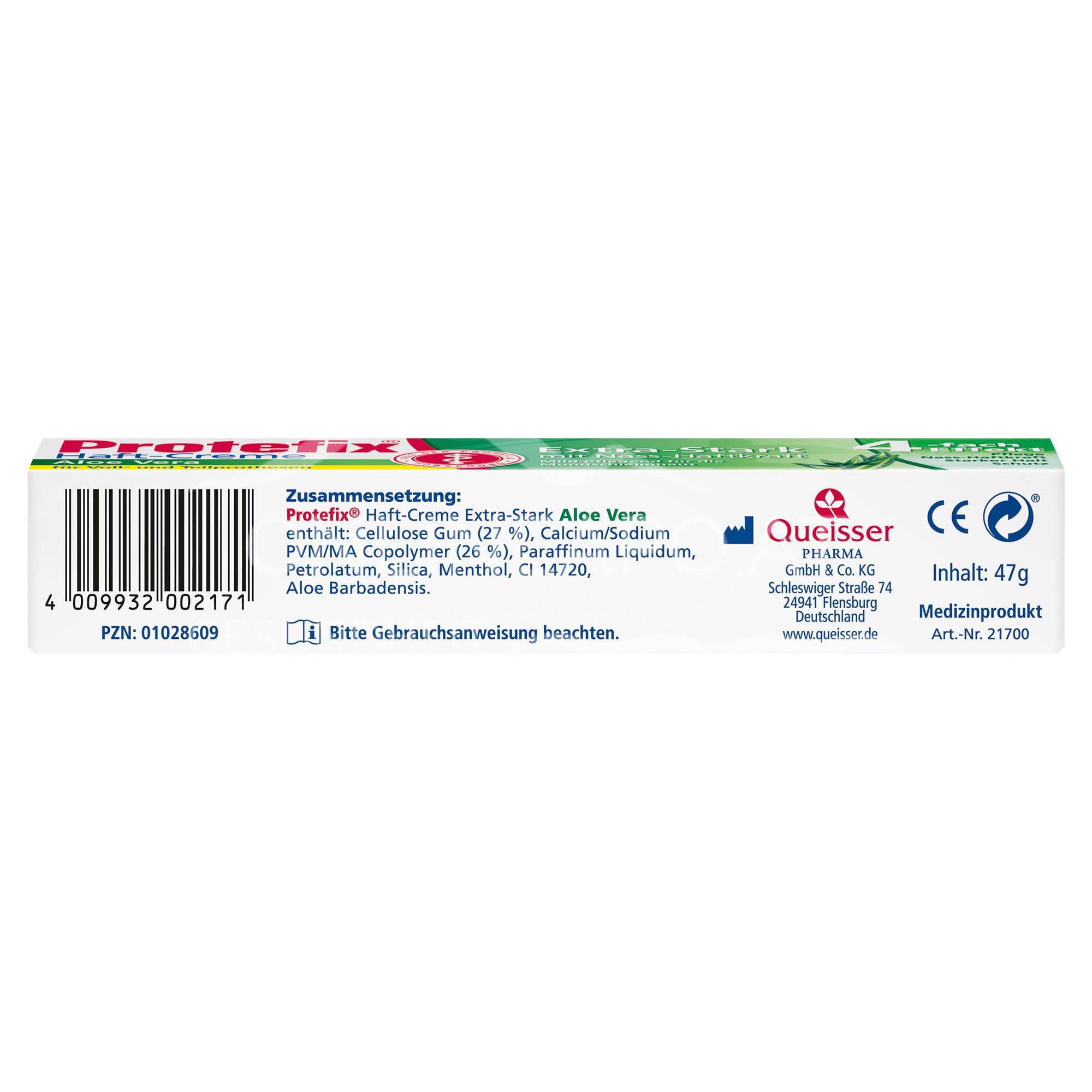 Protefix® Haftcreme Aloe Vera